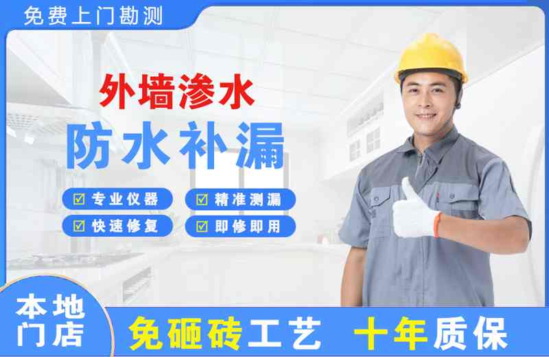 鼎湖外墙渗水维修